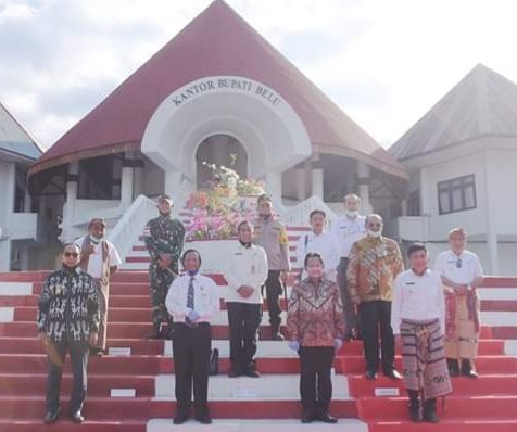 Foto Advetorial: Penanganan Covid-19 Membuat Kabupaten Belu Semakin Terkenal