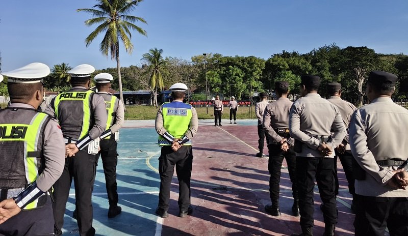 Kapolres Malaka Apresiasi Disiplin Personil Berpedoman Tribrata dan Catur Prasetya