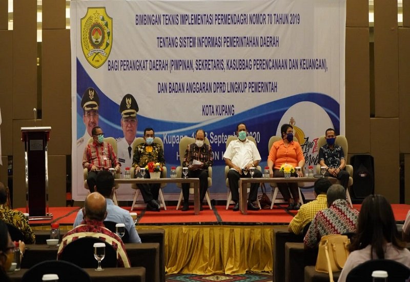 Bakeuda Kota Kupang Gelar Bimtek Sistem Informasi Pemerintah Daerah   