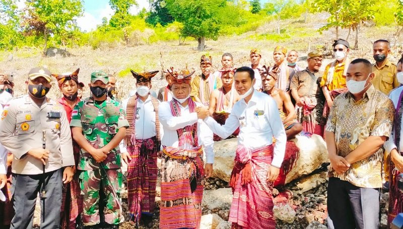 Foto SN-KT Cepat Bangun Gedung Kantor Bupati Malaka