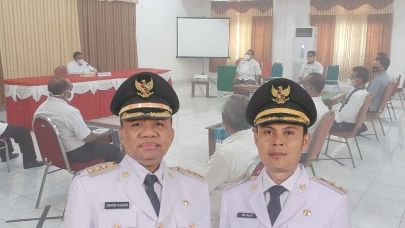 Foto Selain Salurkan Bantuan Beras Pemkab Malaka Batasi Jumlah Tamu Kunjungan 