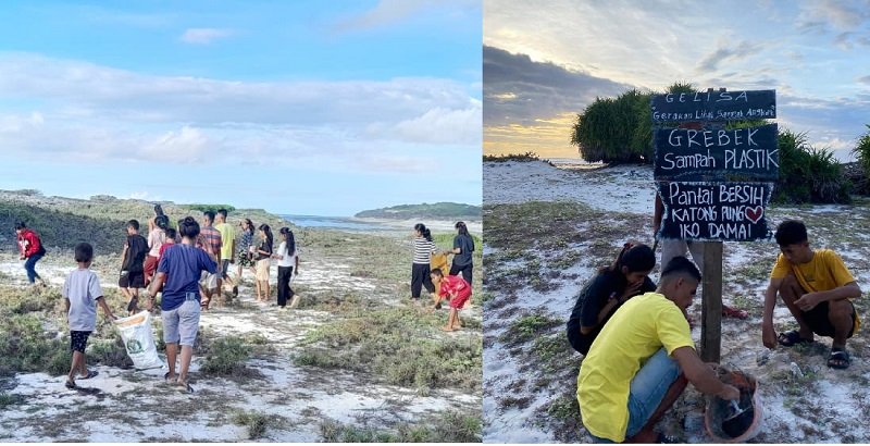 Makna “Valentine Day” dan Gerakan Sadar Sampah Ala Pemuda GBI Raijua Gelar 