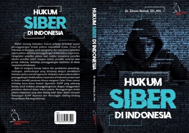 Foto Buku Hukum Siber di Indonesia Karya Doktor Simon Nahak  Segera Terbit