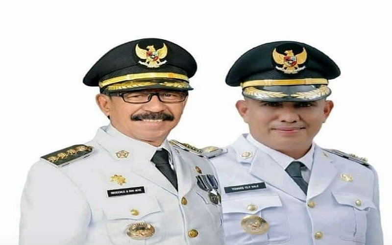 Foto Bupati dan Wakil Bupati Sabu Raijua Dilantik, ini Harapan Partai Pendukung   