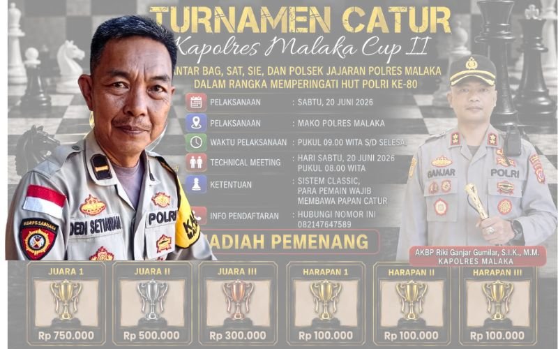 Puluhan Pecatur Siap Meriahkan HUT Bhayangkara Lingkup Polres Malaka