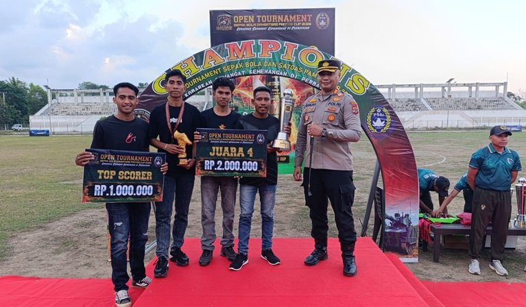 Sukses Dansatgas Pamtas Cup, Kapolres Malaka: Bukti Sinergi Polri-TNI dan Masyarakat