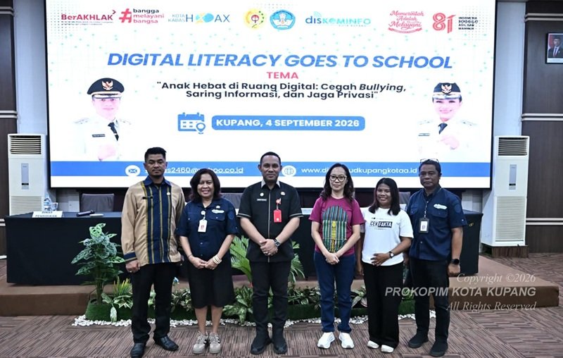 Pemkot Kupang Ajak Generasi Muda Menolak Bullying dan Hoax Era Digital