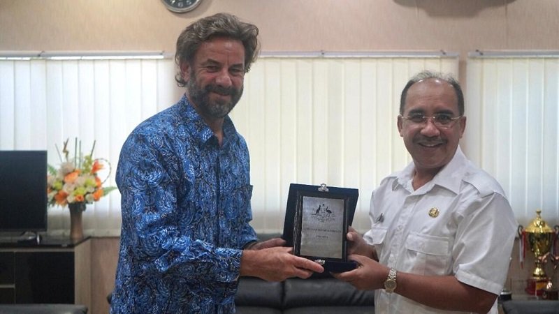Foto Wakil Dubes Australia Apresiasi Pembangunan Kota Kupang 