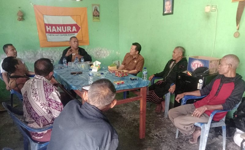 DPC Gerindra dan DPC Hanura Malaka Silaturahmi