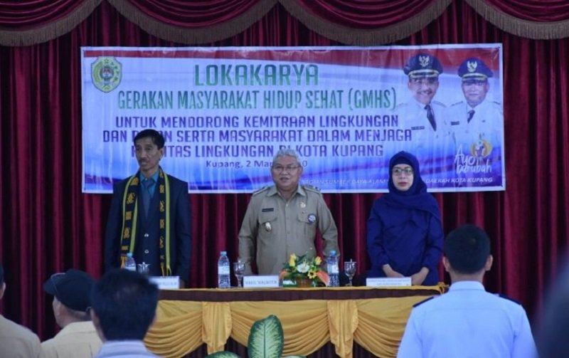 Foto Wakil Wali Kota Kupang Buka Lokakarya GERMAS