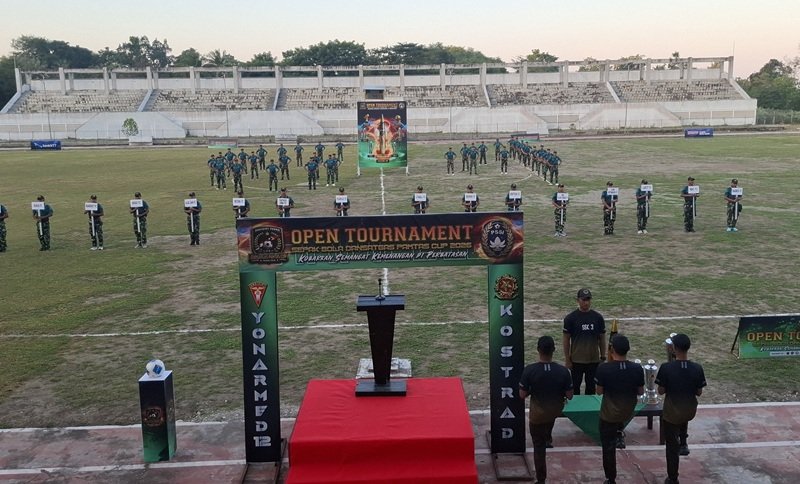 Gladi Turnamen Dansatgas Pamtas Cup 2026 Berjalan Sukses