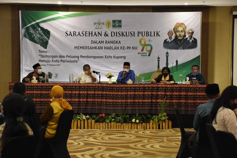 Foto Wali Kota Kupang Paparkan Capaian Visi Misi Dalam Sarasehan Harlah Ke-96 NU