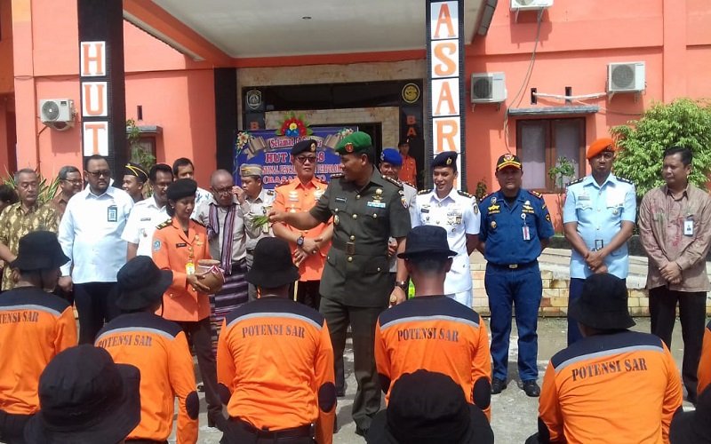 Foto Dandim 1604/Kupang Hadiri Syukuran HUT Basarnas Ke-48