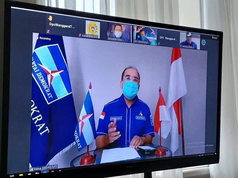 Foto DPD Partai Demokrat NTT Pastikan Kader dan Pimpinan DPC Loyal Kepada Ketua Umum AHY 