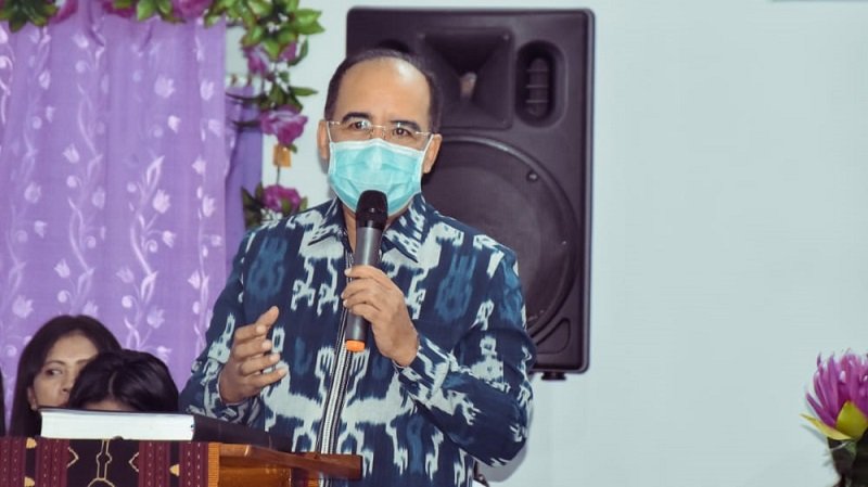 Wali Kota Jeriko ajak Jemaat Gereja Pohonitas Manulai II bangun Kota Kupang