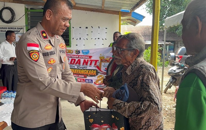 Polres Malaka Terus Rajut Kebersamaan Jelang HUT Bhayangkara