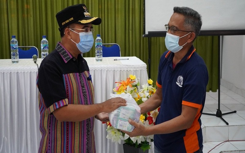 Foto Kunjungi Rutan Klas IIB Kupang, Jeriko: Saya datang Sebagai Saudara   