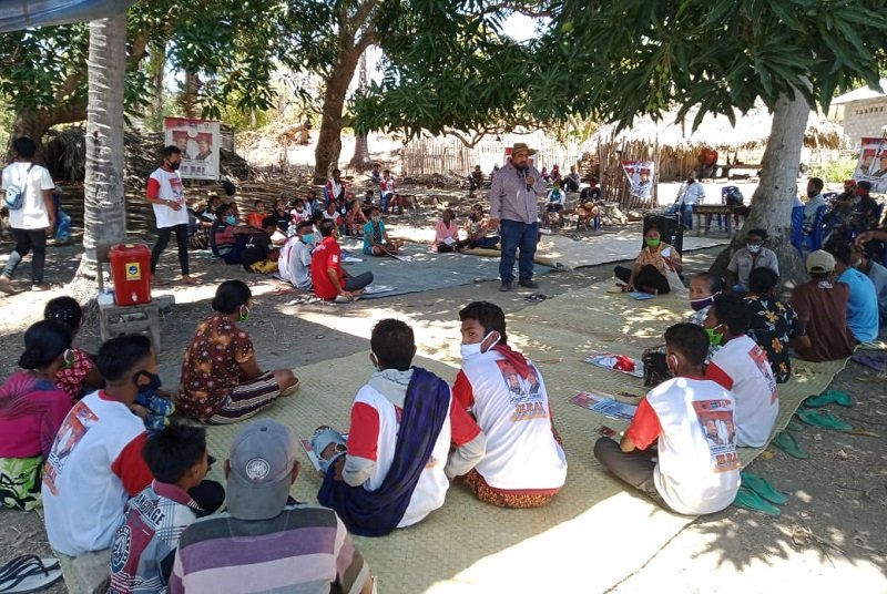 Foto Rukadi: Pilih IE RAI untuk Perubahan Rai Hawu   