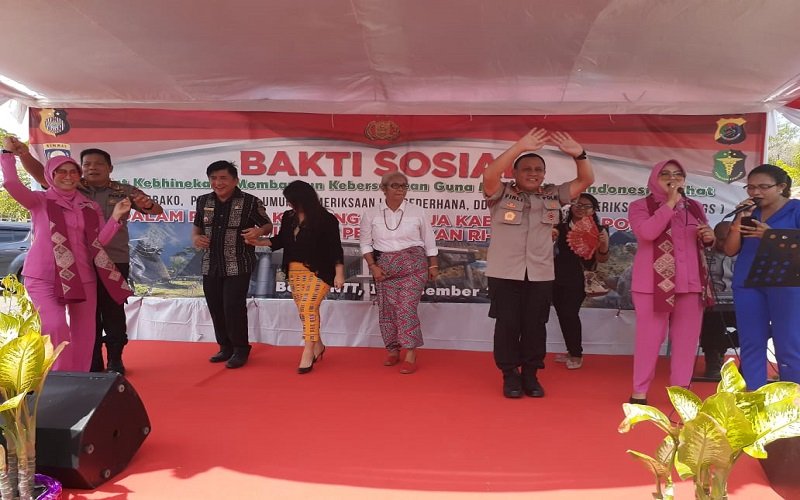 Foto Ketua KPK Terpilih, Komjen Pol Firli Bahuri Berkunjung ke Belu