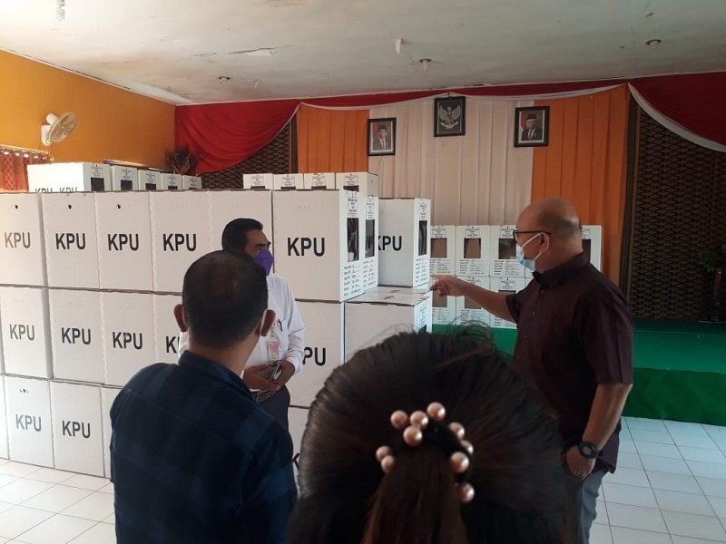 Foto Ketua KPU RI Minta KPU Sabu Raijua Tertib Adminstrasi di PSU