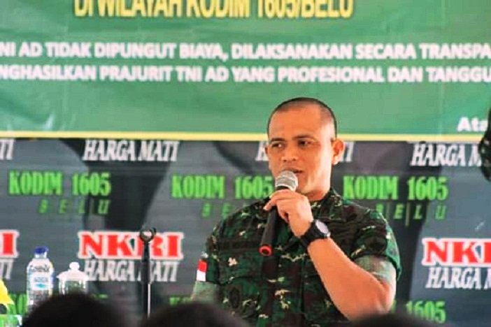 Foto Kodim Belu Minta Calon Dikmaba TNI AD Percaya Diri