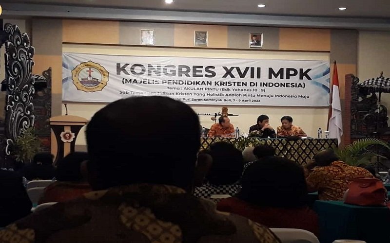 94 Yayasan Kristen Hadiri Kongres MPK Indonesi di Bali   