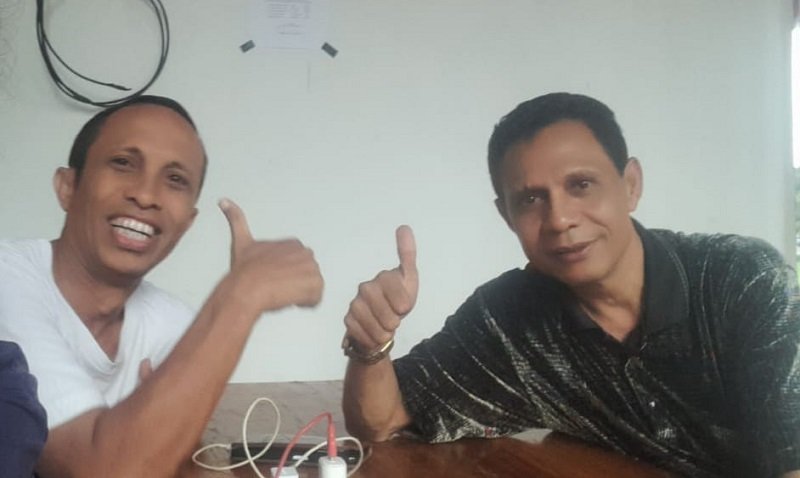 Foto Komunitas Wartawan Malaka Terima Kunjungan Mantan Direktur Belu TV