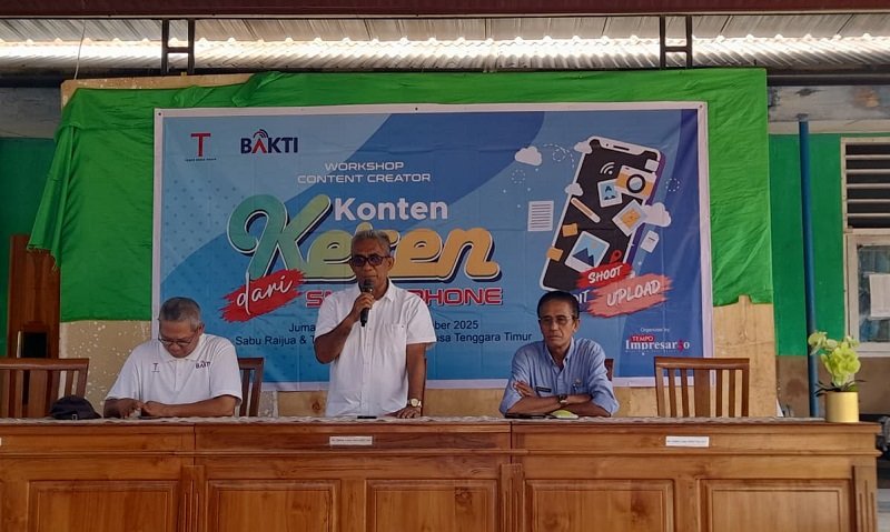 Foto Konten Keren dari Smartphone Bersama Tempo Impresario di Sabu Raijua