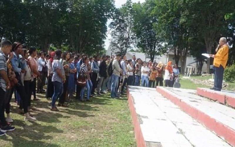 Foto Pesan Wabup Belu kepada Peserta Tes CPNSD di Belu 