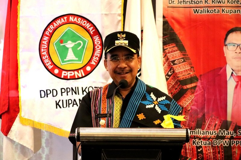 Foto Jeriko Buka Musda III PPNI Kota Kupang