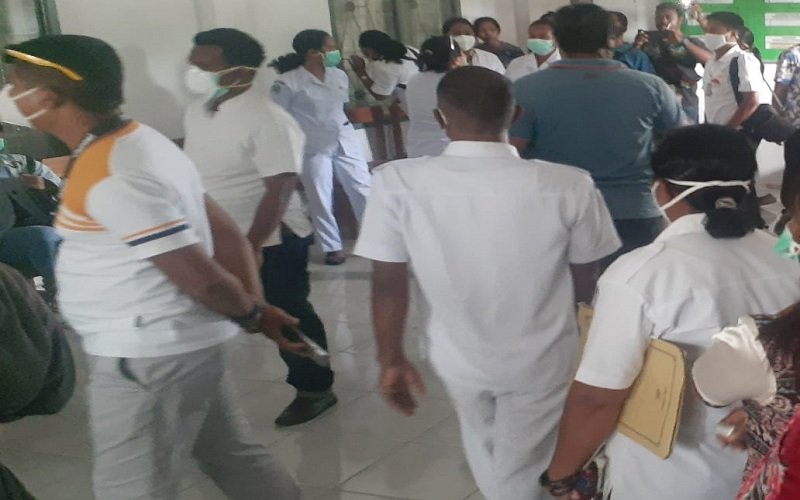 Foto Beredar Undangan Rapat Klarifikasi Aksi Damai Nakes Malaka di WhatsApp
