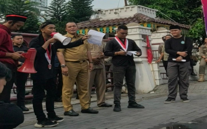 Foto GMNI Nilai Walikota Bobby Nasution Gagal dalam Berantas Kesmiskinan di Kota Medan   