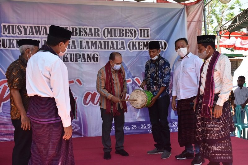 Foto Jeriko Minta Paguyuban Kemala Dukung Pembangunan Kota Kupang