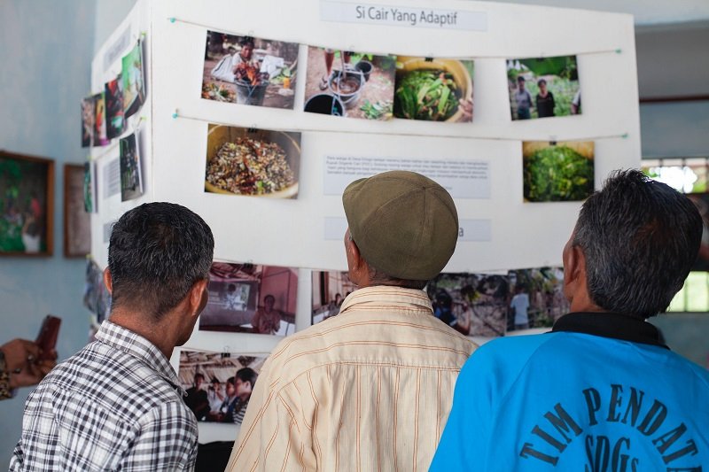 Foto SKOLMUS Bersama Masyarakat Desa Eilogo Pamerkan Hasil Proyek Pendanaan Hibah GEF SGP 7