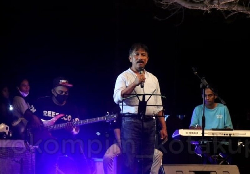 Foto George Ajak Anak Muda Manfaatkan Taman untuk Pertumbuhan Ekonomi