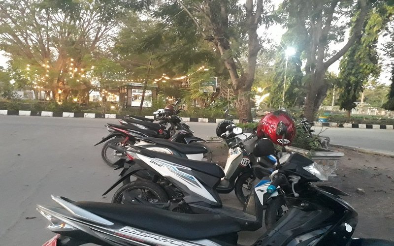 Foto Parkiran Rumah Pohon di Kompleks Kantor Gubernur NTT, Tidak Aman bagi Pengunjung