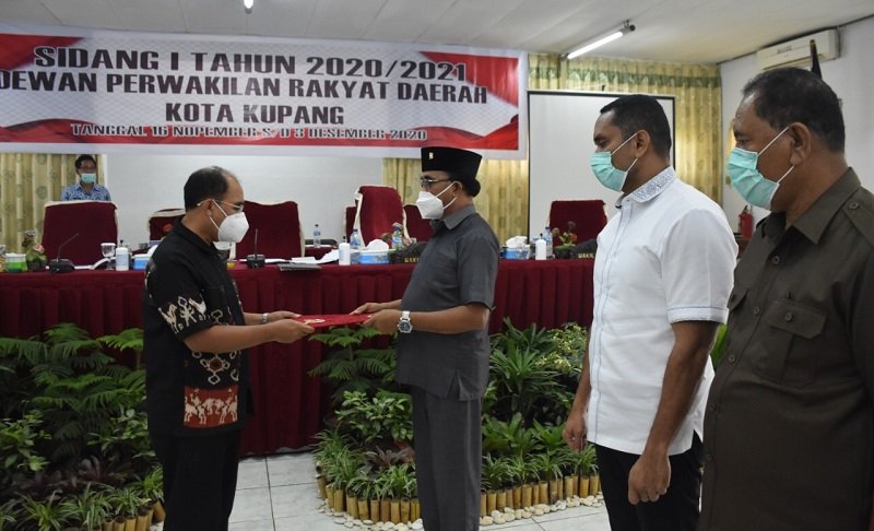 Foto Pemkot Kupang dan DPRD Tetapkan APBD 2021