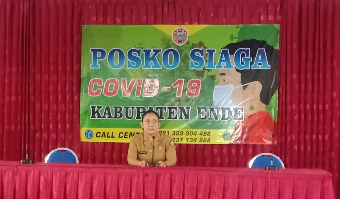 Foto Gugus Tugas Corona Ende Siap Terbuka dengan Data Pasien