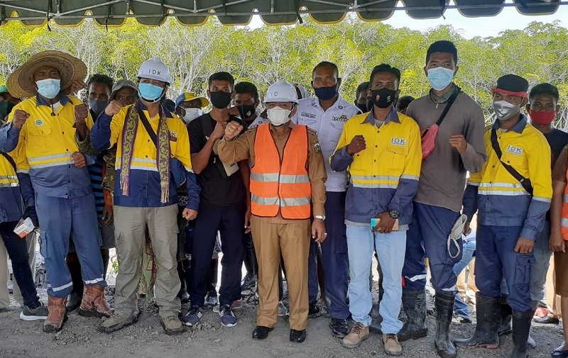 Foto Pemda Malaka tidak Larang Investasi Garam PT IDK Jakarta