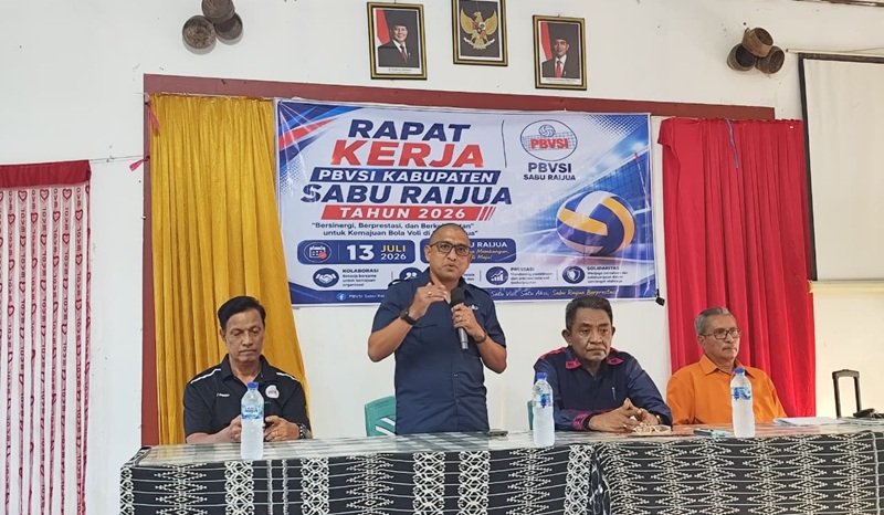 Raker PBVSI Sabu Raijua: Susun Program Kerja Satu Periode