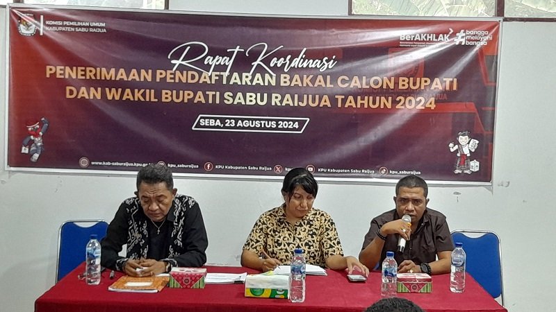 Bakal Calon Kandidat Pilkada Sabu Raijua Diharapkan Menyusun Visi Misi Sesuai RPJPD-RPJMD