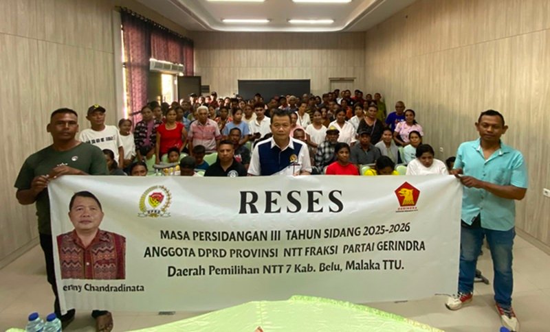 Reses DPRD NTT Benny Chandradinata Serap Aspirasi Warga Belu