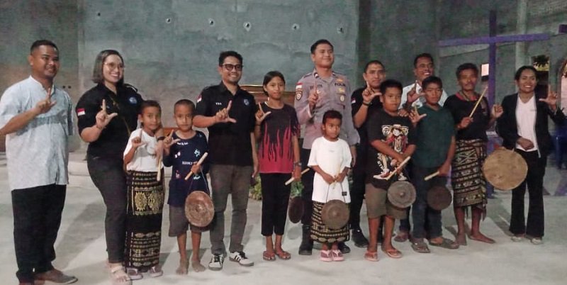 Foto Yayasan Generasi Peduli Sabu Raijua Resmikan Sanggar Niki Deo di Raijua 