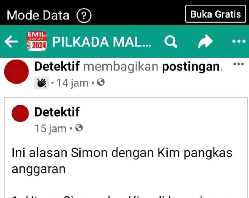 Foto Tuai Prestasì Kerja di Awal Masa Kerja Bupati Simon-Wabup Kim Taolin Mulai Difitnah