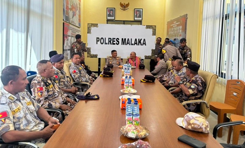 Silaturahmi UPF PNTL, Kapolres Malaka: Kesamaan Budaya Dukung Kamtibmas Batas RI-TL