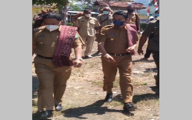 Foto Warga Sasitamean di Malaka Jangan Remehkan Covid-19