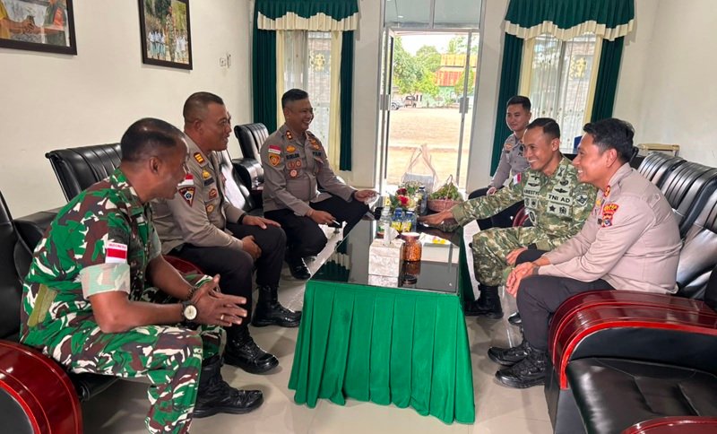 Polri, TNI dan Kejari Belu Kompak Menjaga Sinergitas di Batas RI-Timor Leste