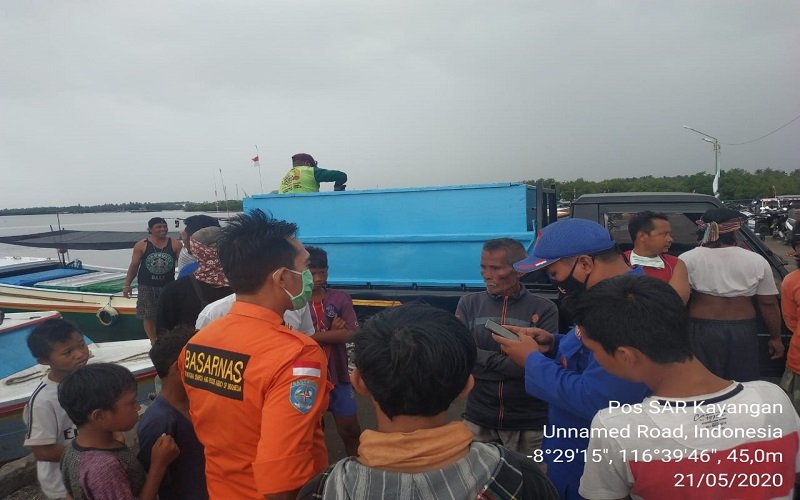 Foto Warga Raijua  yang Hilang Ditemukan di Mataram NTB  
