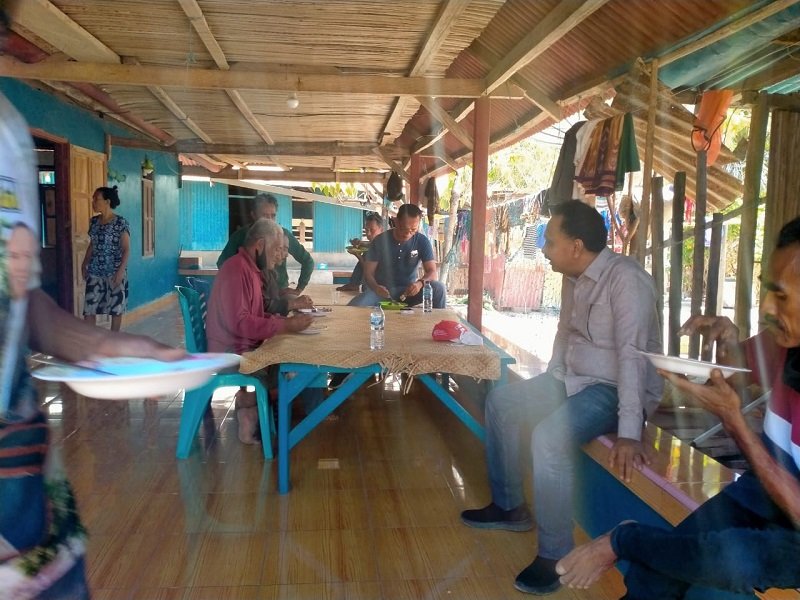 Foto    Paket TRP-Hegi Hari Pertama Kampanye Mulai dari Kecamatan Raijua   