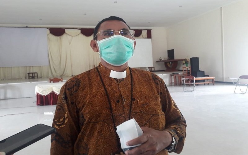 Foto Uskup Atambua Sebut Tantangan Pencegahan Corona